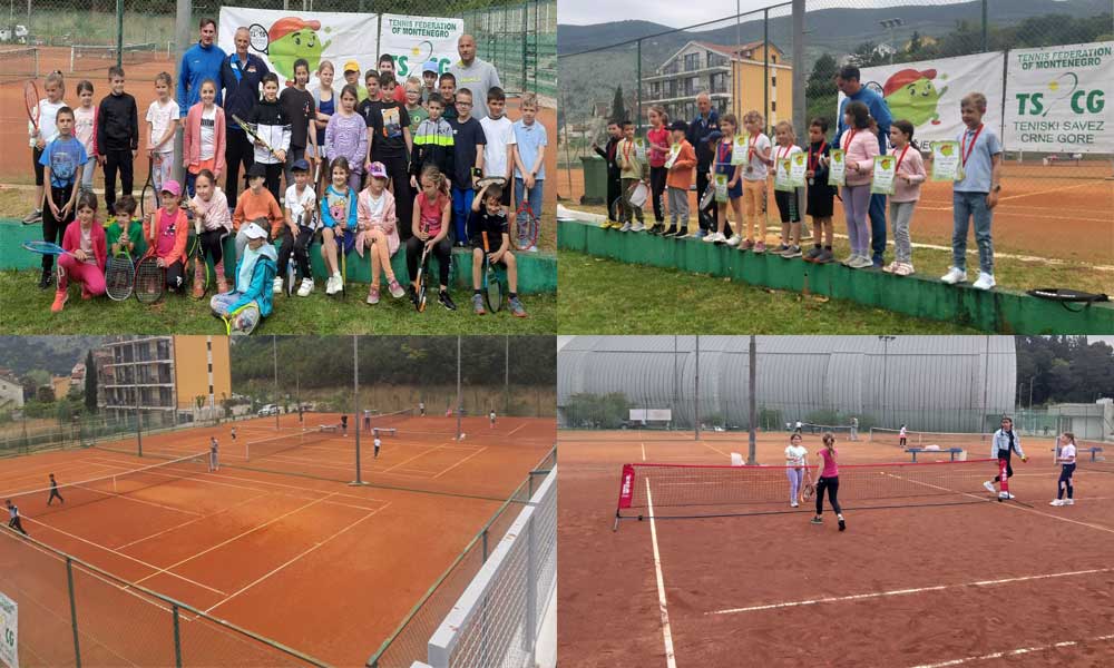 U TK Igalo organizovan Festival dječijeg tenisa